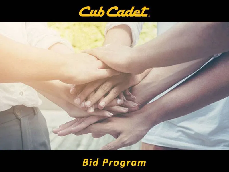 You are currently viewing Cub Cadet – Bid Program