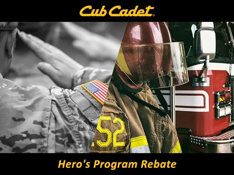 You are currently viewing Cub Cadet – Hero’s Program Rebate