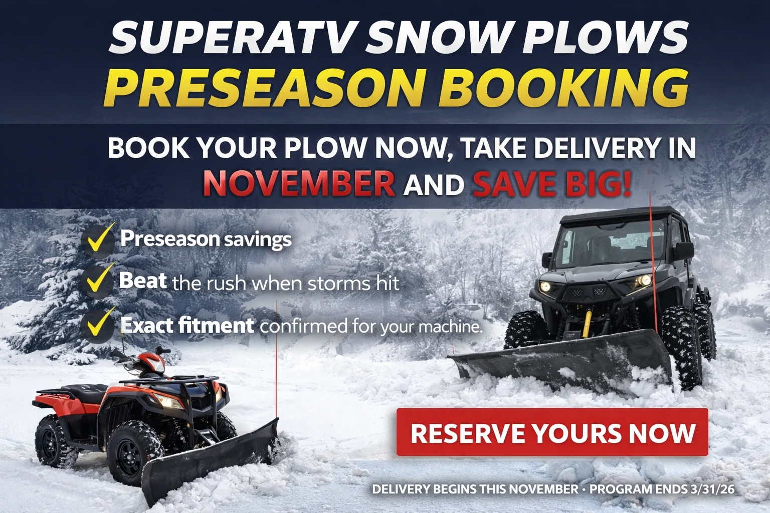 Snowplows Banner