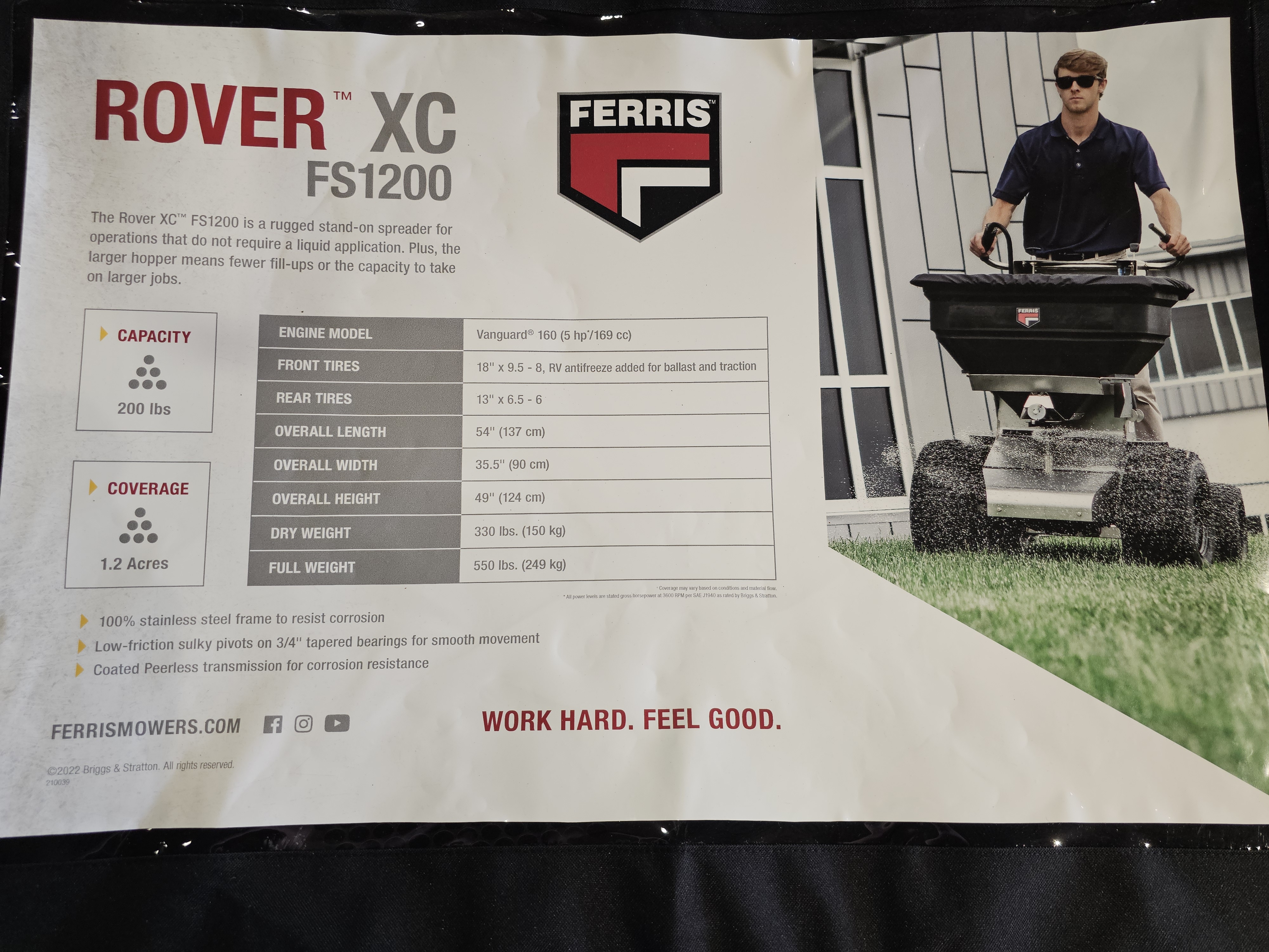 2026 Ferris Rover XC FS1200 Mower-ZTR