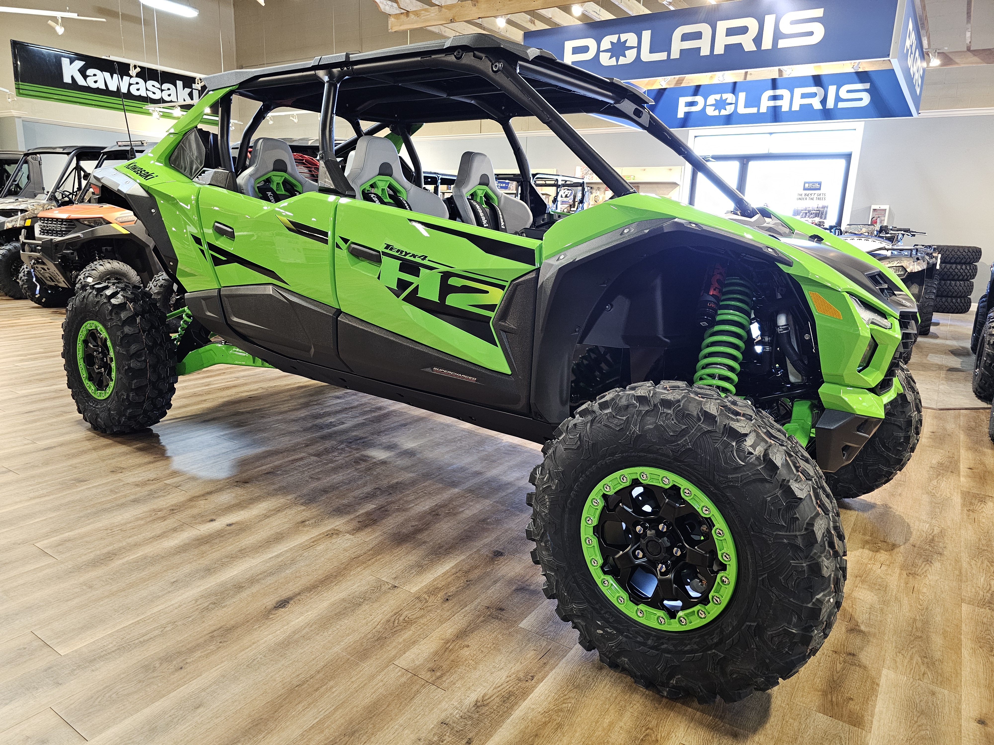 2026 Kawasaki TERYX4 H2 DELUXE ES UTV-HighPerf