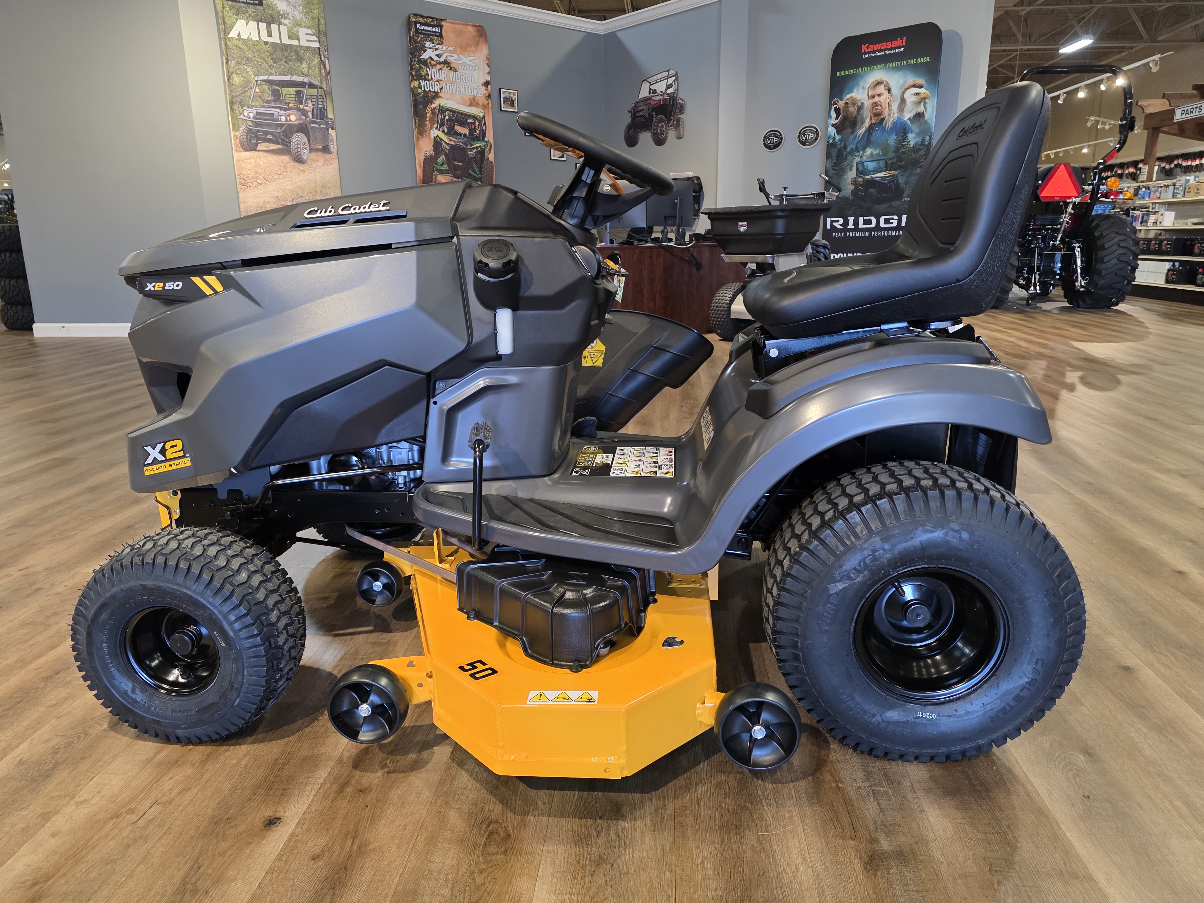 2027 Cub Cadet X2 50 24 HP Riding Lawn Mower with AeroForce Fabricated Deck Mower-Riding