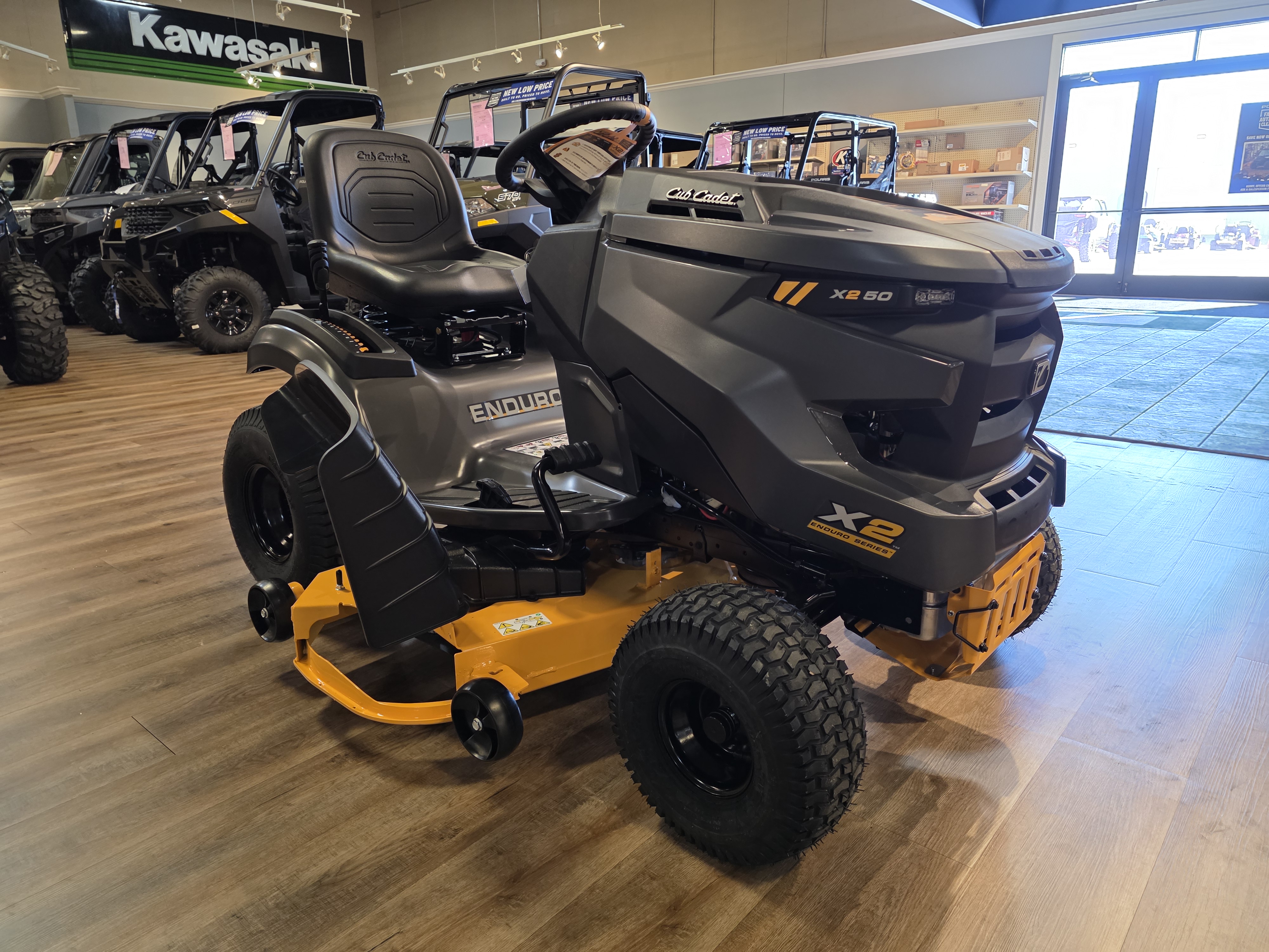 2027 Cub Cadet X2 50 24 HP Riding Lawn Mower with AeroForce Fabricated Deck Mower-Riding
