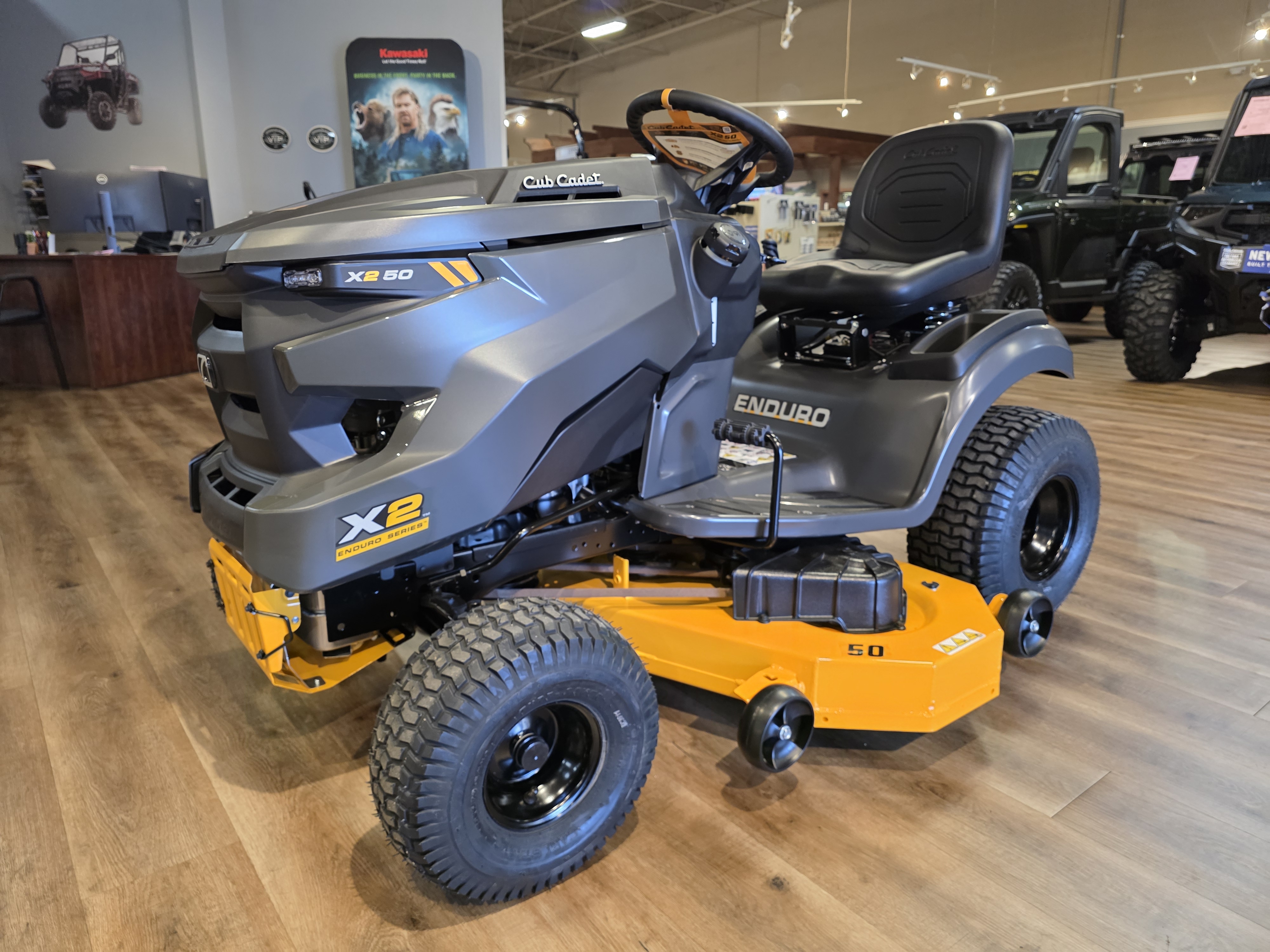 2027 Cub Cadet X2 50 24 HP Riding Lawn Mower with AeroForce Fabricated Deck Mower-Riding