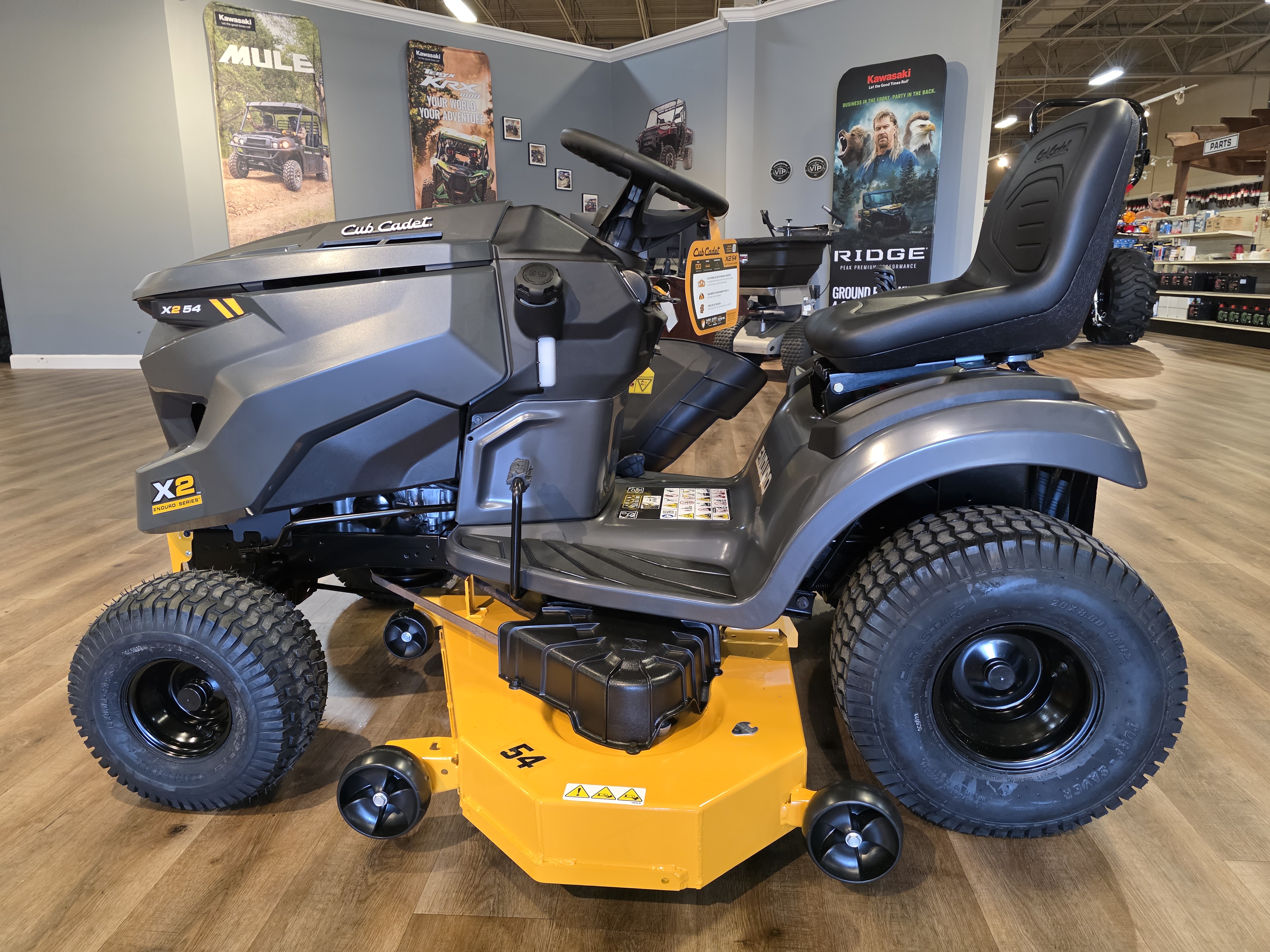 2027 Cub Cadet X2 54 24 HP Riding Lawn Mower with AeroForce Fabricated Deck Mower-Riding