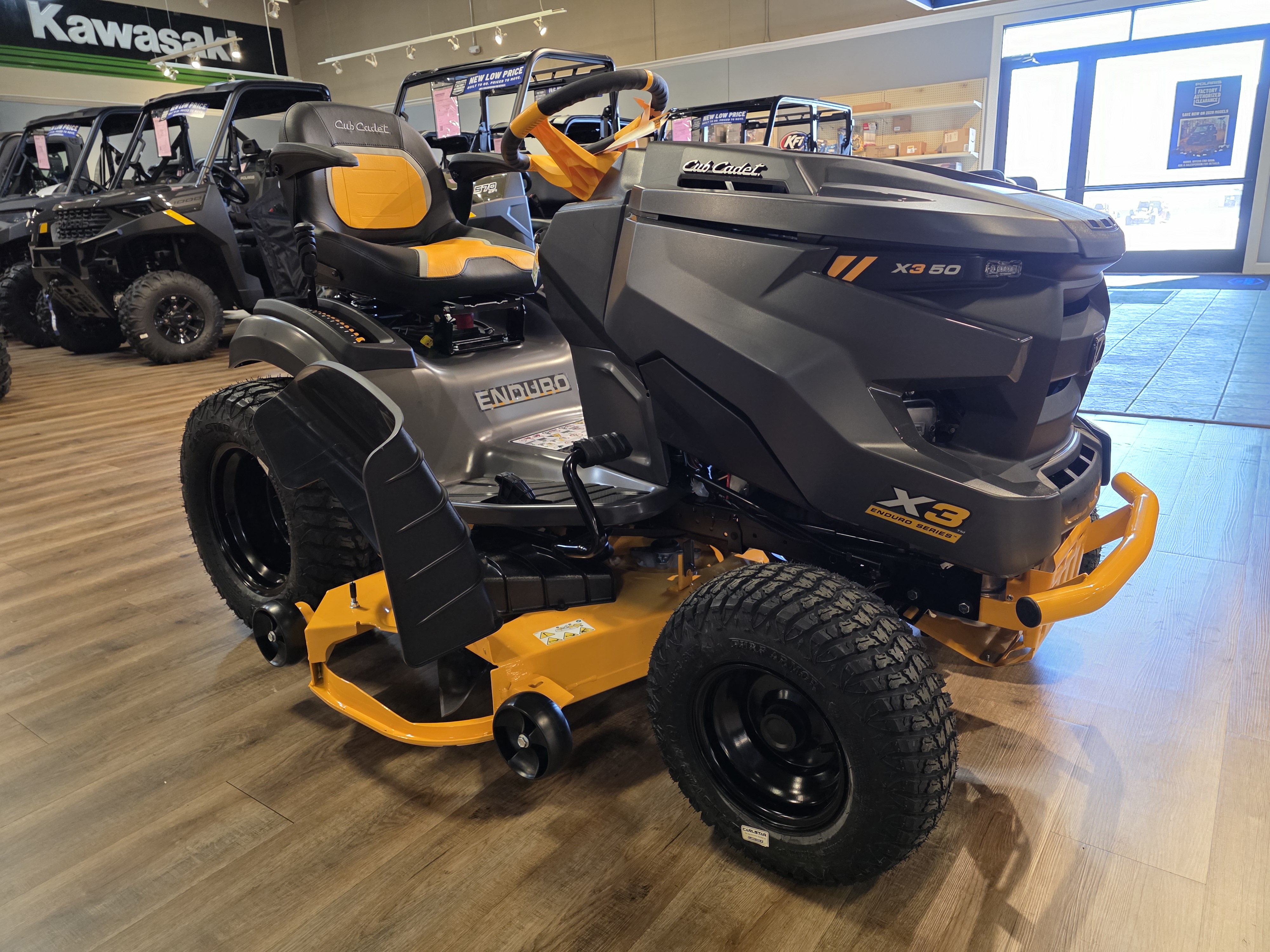 2027 Cub Cadet X3 50 23 HP Riding Lawn Mower with AeroForce Fabricated Deck Mower-Riding