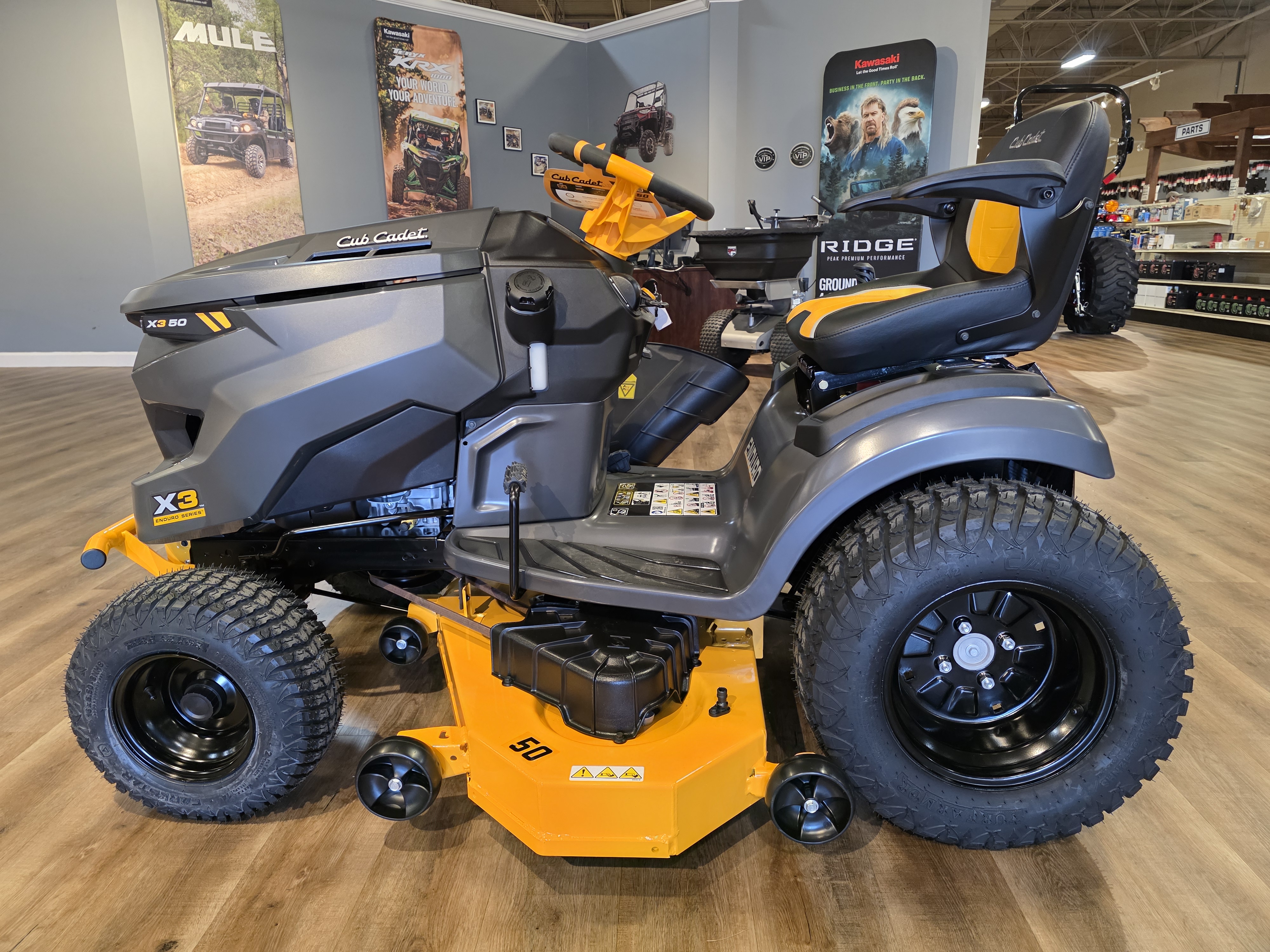 2027 Cub Cadet X3 50 23 HP Riding Lawn Mower with AeroForce Fabricated Deck Mower-Riding