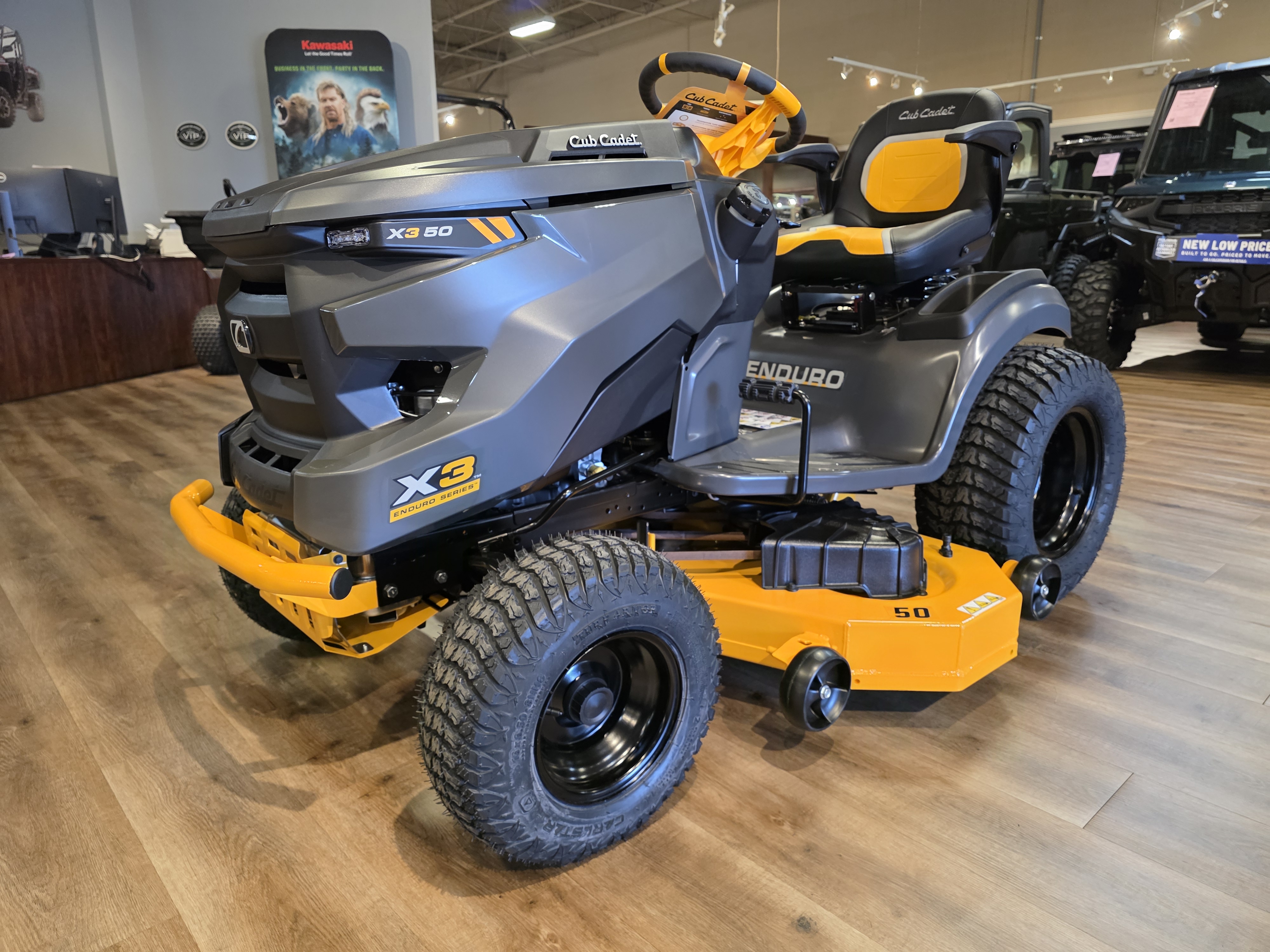 2027 Cub Cadet X3 50 23 HP Riding Lawn Mower with AeroForce Fabricated Deck Mower-Riding