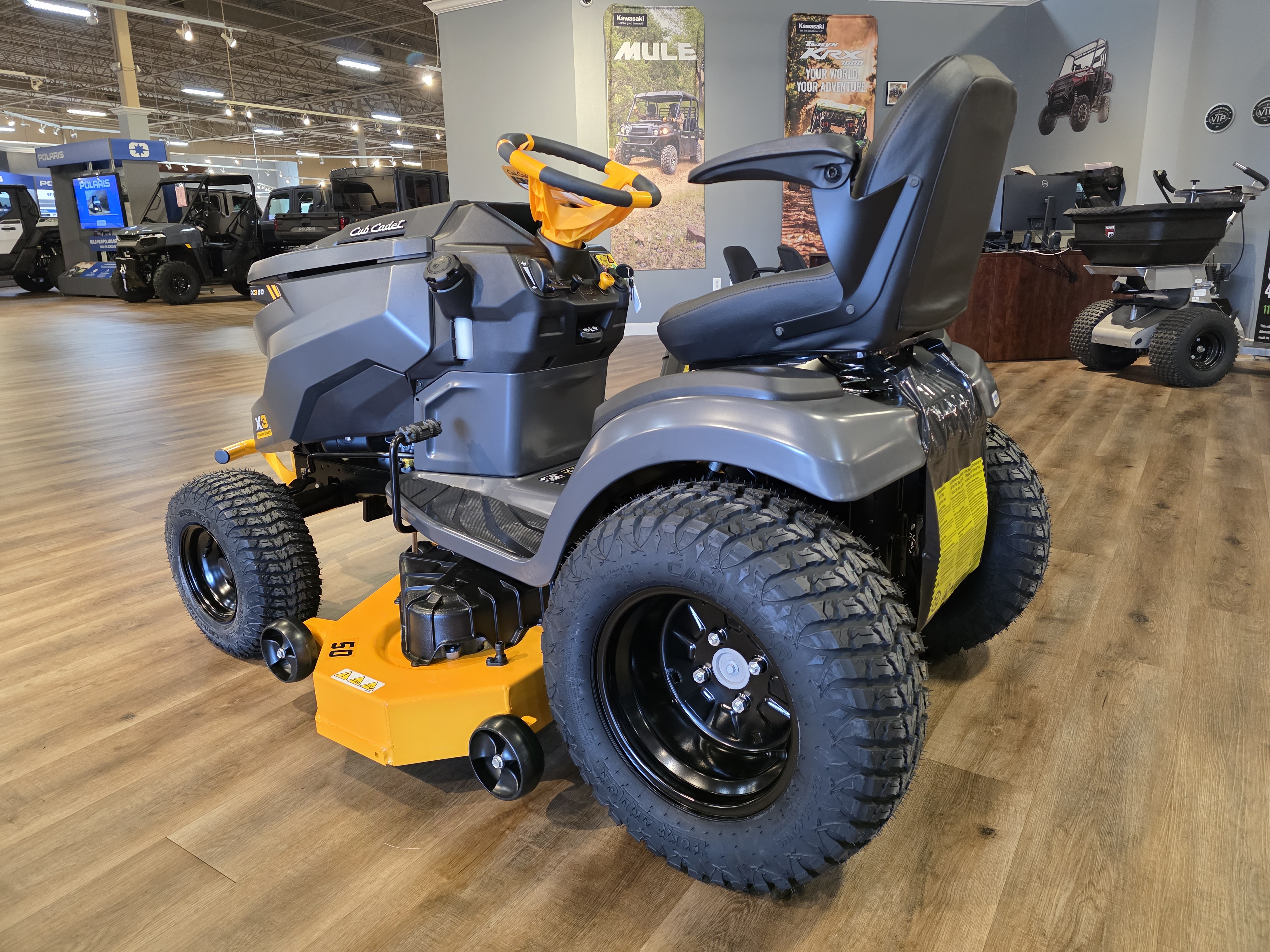 2027 Cub Cadet X3 50 23 HP Riding Lawn Mower with AeroForce Fabricated Deck Mower-Riding