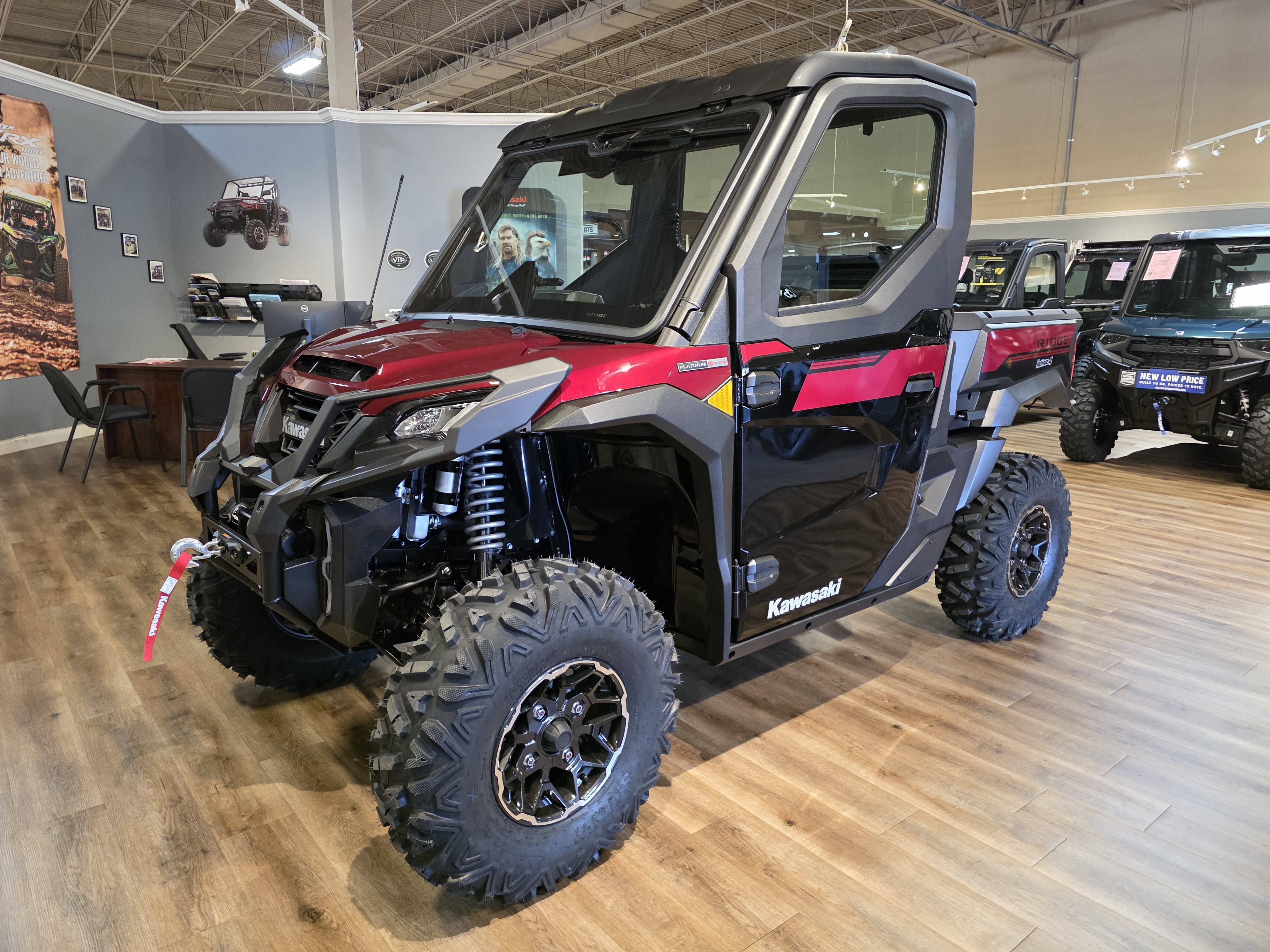 2027 Kawasaki Ridge Platinum Ranch HVAC UTV-Utility